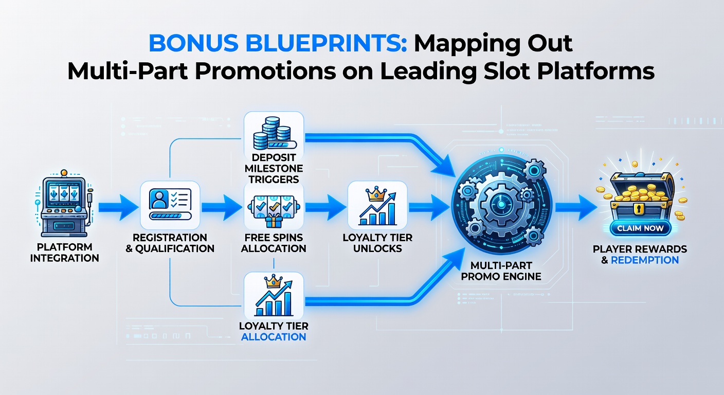 Screenshot of a slot platform dashboard displaying a multi-part promotion progress tracker, highlighting completed stages and upcoming rewards