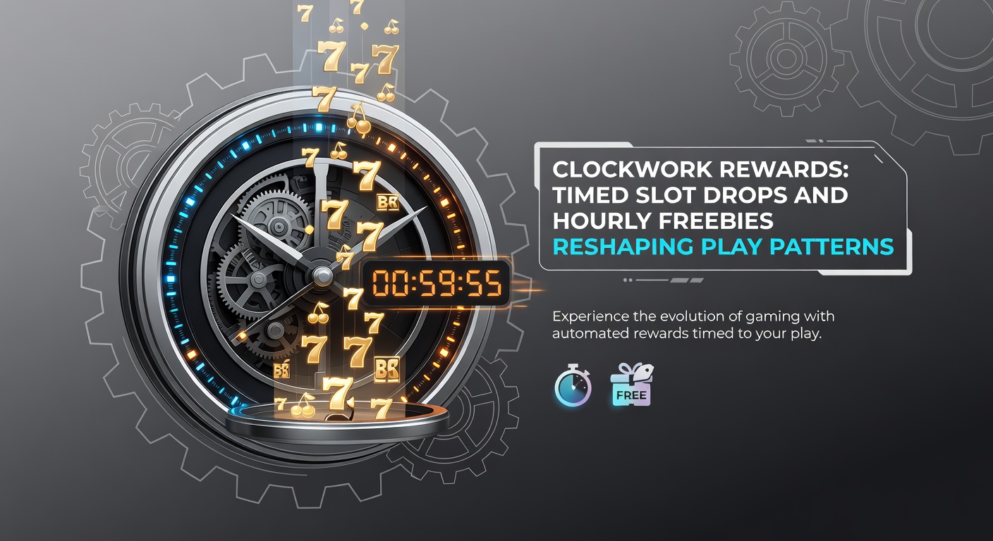 Smartphone screen displaying hourly free spin alerts and a slot game with bonus drop timer in progress