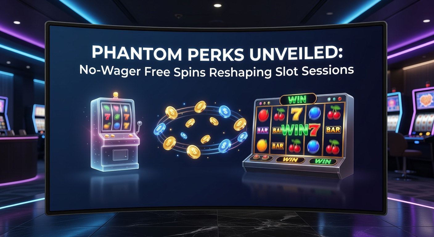 Player dashboard showing a surprise no-wager free spins activation on a colorful slot game, with cash winnings highlighted directly