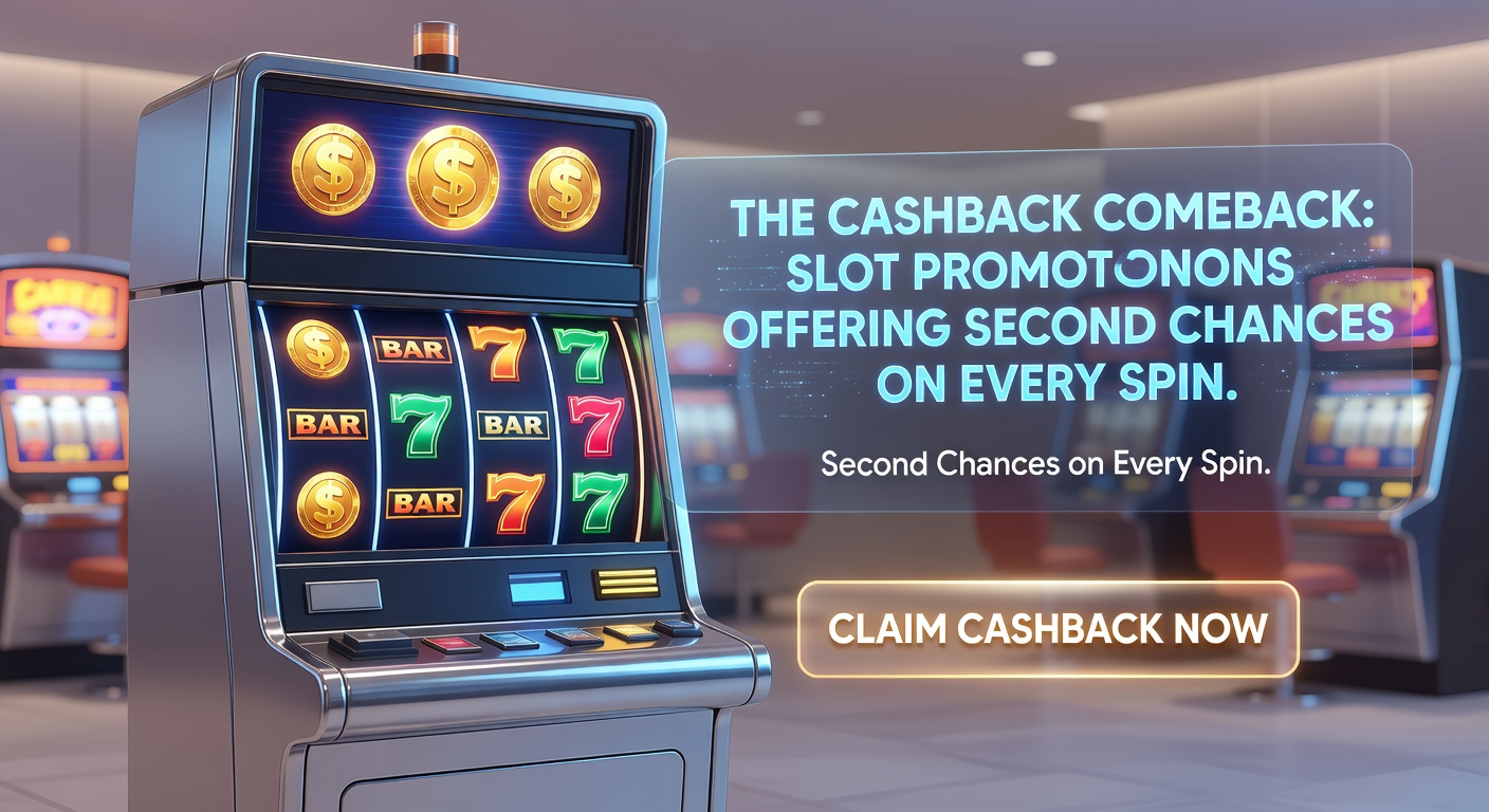 Player interface showing active cashback meter filling up during a slot session, with rebate notification popping